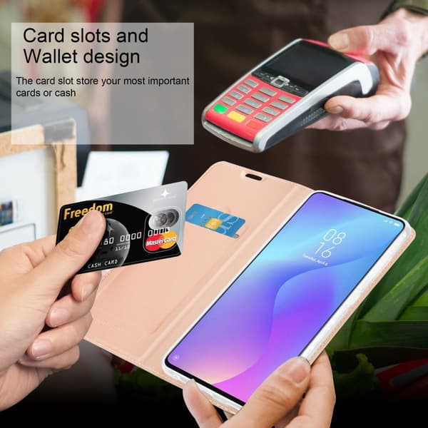Xiaomi Mi 9T / Mi 9T PRO / RedMi K20 / RedMi K20 PRO Suojakotelo Suojakuori Lompakkokotelo Matkapuhelinkotelo jossa magneettisuljenta,