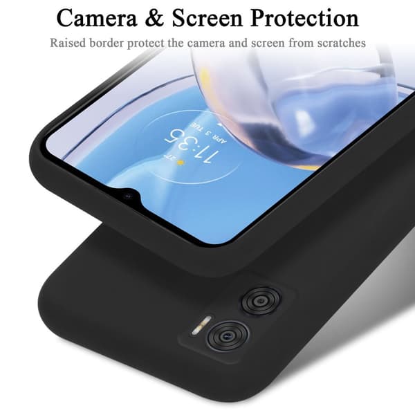 Motorola MOTO E22 / E22i Skal Fodral av flexibelt TPU-silikon Case Cover