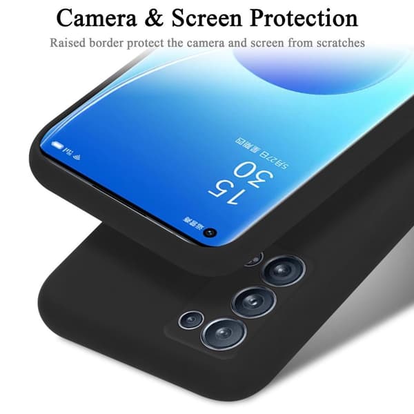 Deksel til Oppo Reno6 PRO 5G Silikondeksel TPU Case Cover