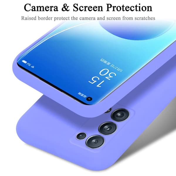 Deksel til Oppo Reno6 PRO 5G Silikondeksel TPU Case Cover