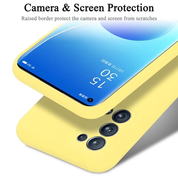 Deksel til Oppo Reno6 PRO 5G Silikondeksel TPU Case Cover