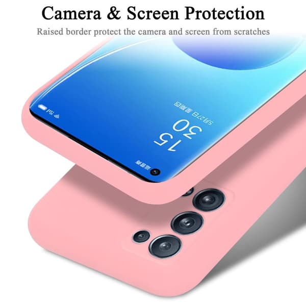 Deksel til Oppo Reno6 PRO 5G Silikondeksel TPU Case Cover