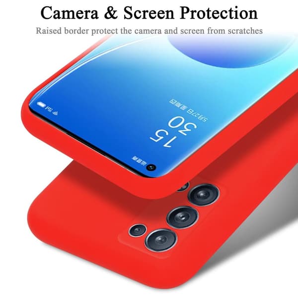 Deksel til Oppo Reno6 PRO 5G Silikondeksel TPU Case Cover