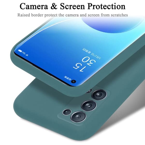 Deksel til Oppo Reno6 PRO 5G Silikondeksel TPU Case Cover
