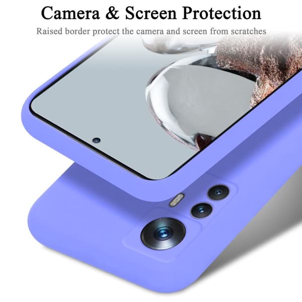 Deksel til Xiaomi 12T / 12T PRO Silikondeksel TPU Case Cover