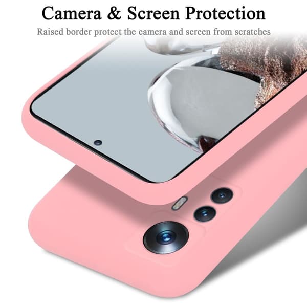 Deksel til Xiaomi 12T / 12T PRO Silikondeksel TPU Case Cover