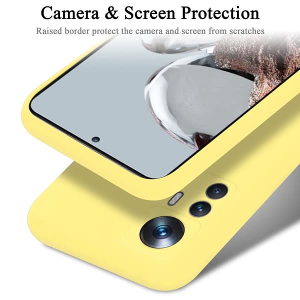 Deksel til Xiaomi 12T / 12T PRO Silikondeksel TPU Case Cover