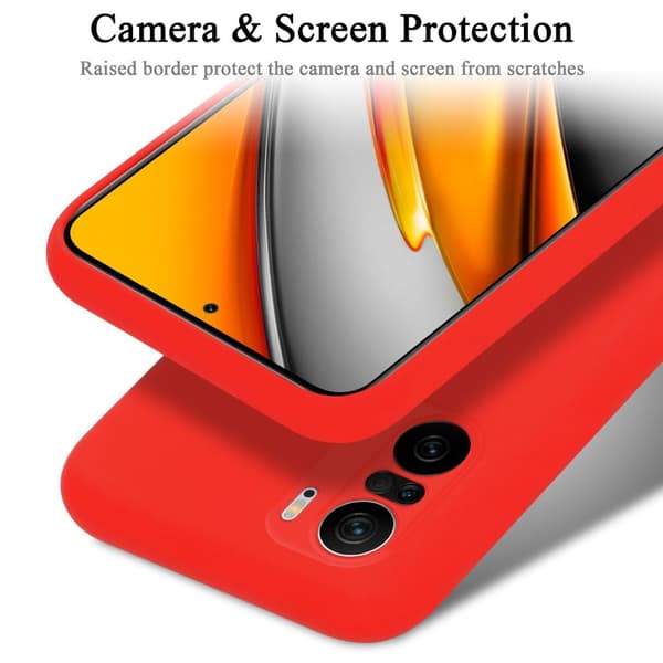 Xiaomi Mi 11i / POCO F3 Skal Fodral av flexibelt TPU-silikon Case Cover