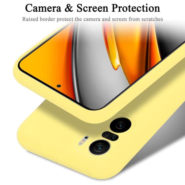 Xiaomi Mi 11i / POCO F3 Skal Fodral av flexibelt TPU-silikon Case Cover