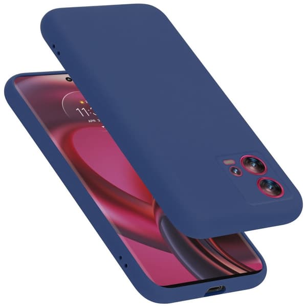 Motorola EDGE 30 FUSION Cover Etui Case () Liquid Blå