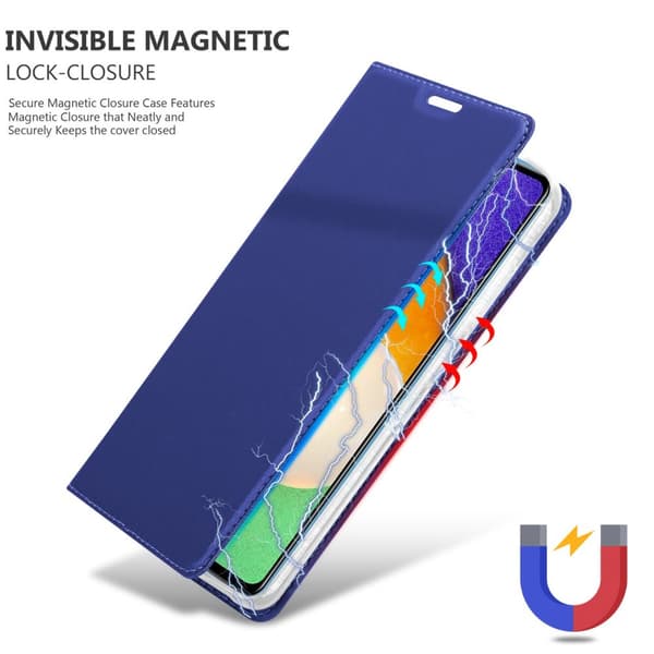 Deksel til Samsung Galaxy A52 (4G / 5G) / A52s Lommebokdeksel med magnetisk lukking, stativfunksjon og kortlomme