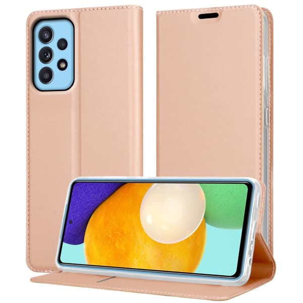 Samsung Galaxy A52 (4G / 5G) / A52s Suojakotelo Suojakuori Lompakkokotelo Matkapuhelinkotelo jossa magneettisuljenta, jalusta-toiminto ja korttitasku