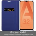 Miniatyrbild 3 av 9: Samsung Galaxy A32 5G Skal Fodral med magnetisk stängning, ståfunktion och kortficka Mobilskydd