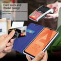 Miniatyrbild 4 av 9: Samsung Galaxy A32 5G Skal Fodral med magnetisk stängning, ståfunktion och kortficka Mobilskydd