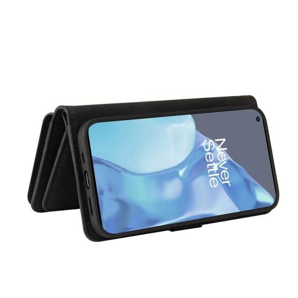 Oneplus 9 Pro multifunktionelt pung etui Lynlås 13-rum
