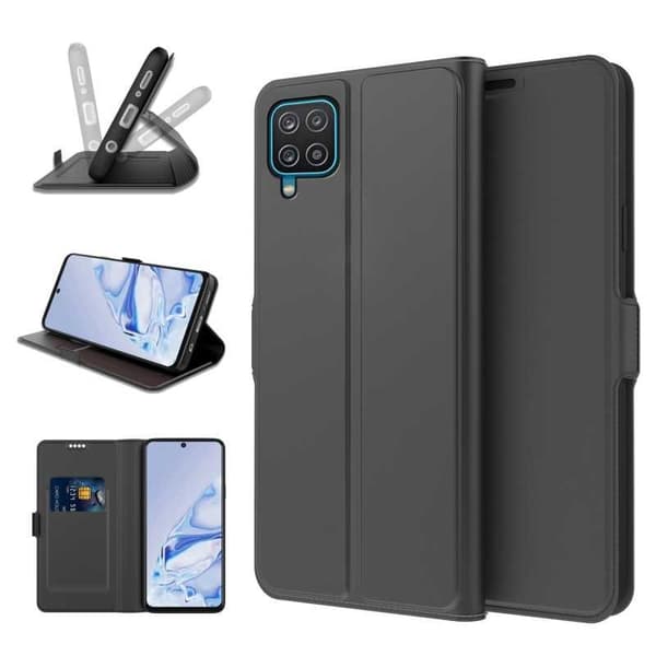 Samsung A22 4G Flip Case Skin Pro V2 med kortrum