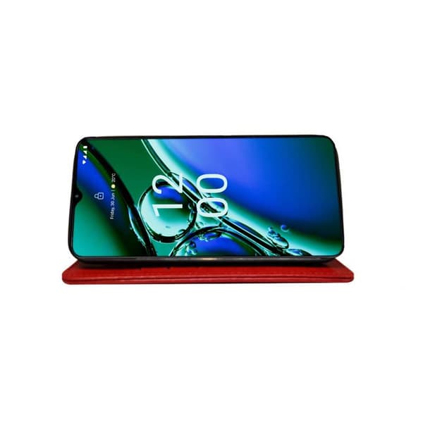 Lommebokdeksel 3-kort Nokia G42 - Rød
