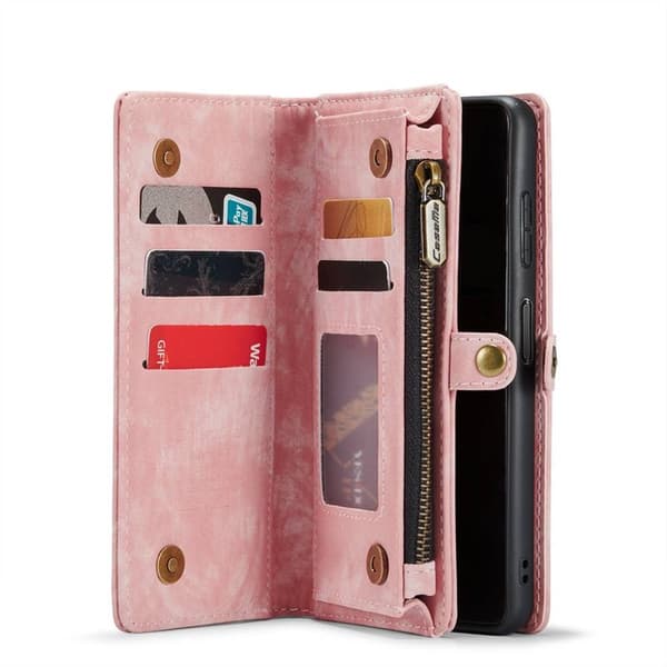 Multi Wallet CaseMe 11-kort Samsung Galaxy A32 5G - Lyserød