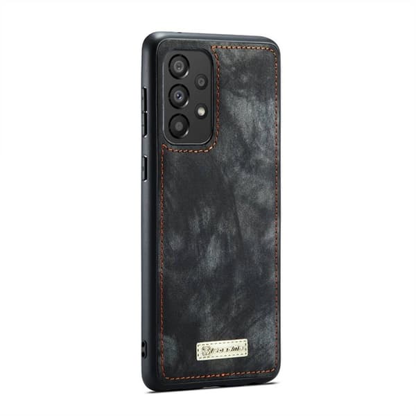 CaseMe Lompakkokotelo 11-kortti Samsung Galaxy A33 5G - Musta/Harmaa