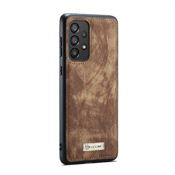Multi Wallet CaseMe 11-kort Samsung Galaxy A33 5G - Brun