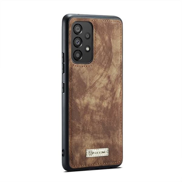 CaseMe Lompakkokotelo 11-kortti Samsung Galaxy A53 5G - Ruskea