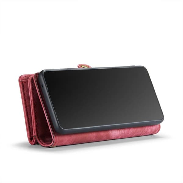 Multiplånbok CaseMe 11-kort Samsung Galaxy S20 FE - Röd