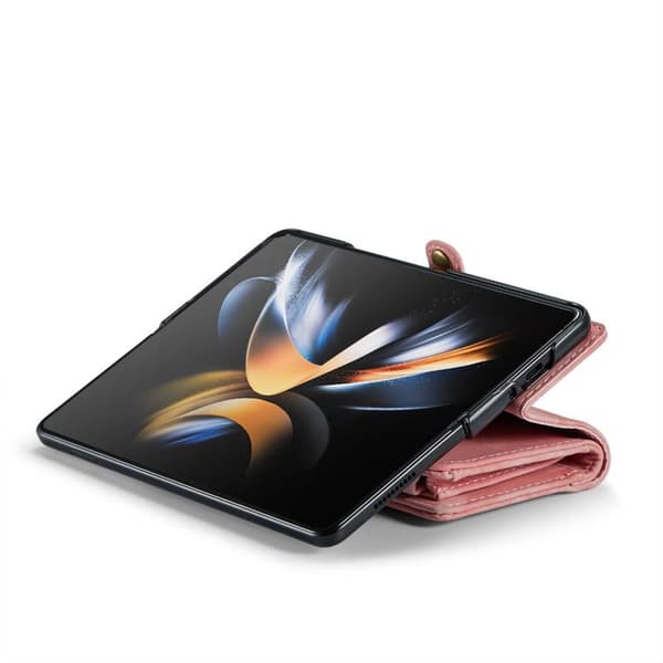 CaseMe puhelimenkotelo 008 5-kortti Samsung Galaxy Z Fold 4 - Vaaleanpunainen