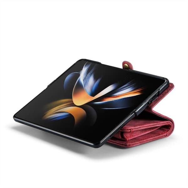 CaseMe puhelimenkotelo 008 5-kortti Samsung Galaxy Z Fold 5 - Punainen