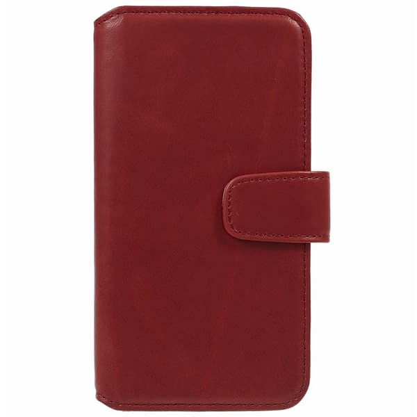 Nordic Covers iPhone 15 Pro Kotelo Essential Leather Poppy Red