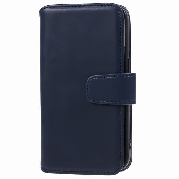 Nordic Covers iPhone 15 Pro Max Kotelo Essential Leather Heron Blue