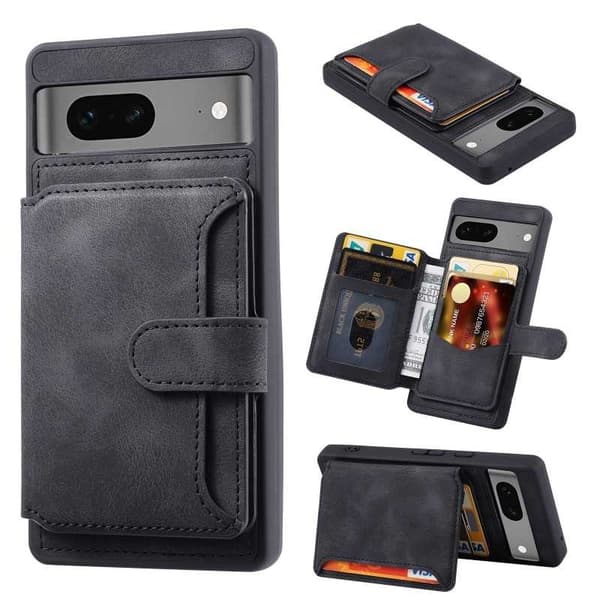 Google Pixel 6a Shockproof Premium Cover 7-SLOT Solid V6 Nordcell™