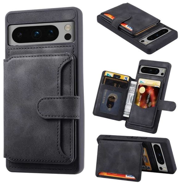 Google Pixel 8 Pro Stöttåligt Premium Skal RFID 7-FACK Solid V6 Nordcell™