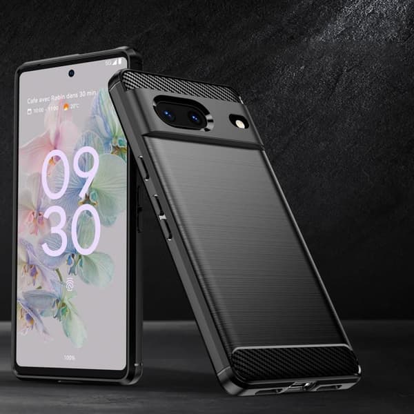 Google Pixel 7a Støtsikker SlimCarbon veske