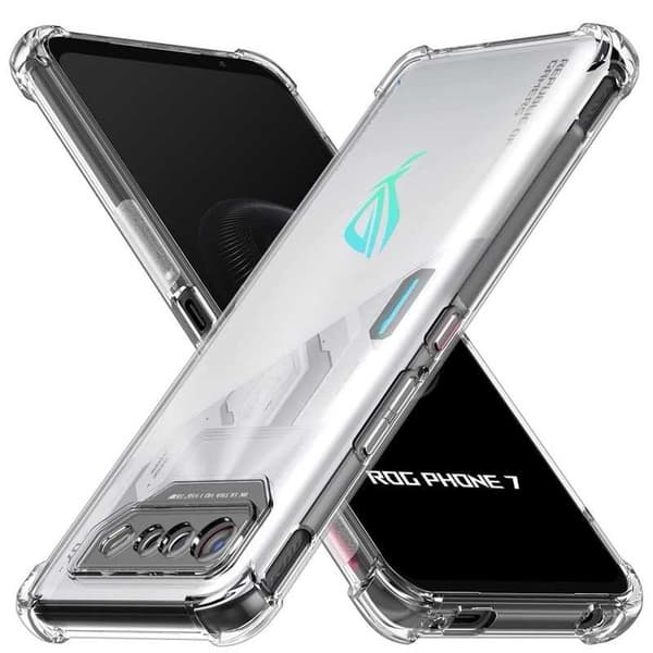Asus Rog Phone 7 iskuja vaimentava silikonikotelo Shockr