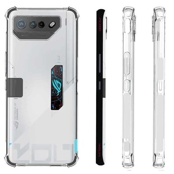 Asus Rog Phone 7 Ultimate stødabsorberende silikonetui Shockr