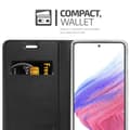 Miniatyrbild 7 av 11: Samsung Galaxy A53 5G Skal Fodral med magnetisk stängning, ståfunktion och kortficka Mobilskydd