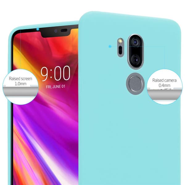 LG G7 ThinQ / FIT / ONE Skal Fodral Case Cover Mobilskydd av flexibelt TPU-silikon