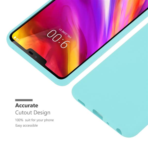 LG G7 ThinQ / FIT / ONE Skal Fodral Case Cover Mobilskydd av flexibelt TPU-silikon