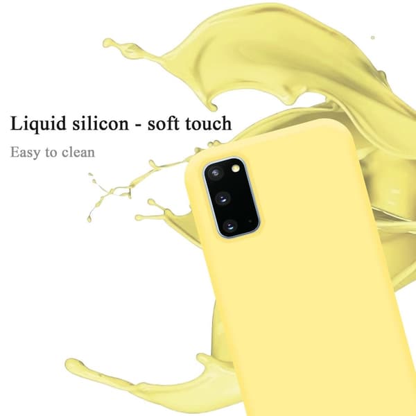 Deksel til Samsung Galaxy S20 Silikondeksel TPU Case Cover