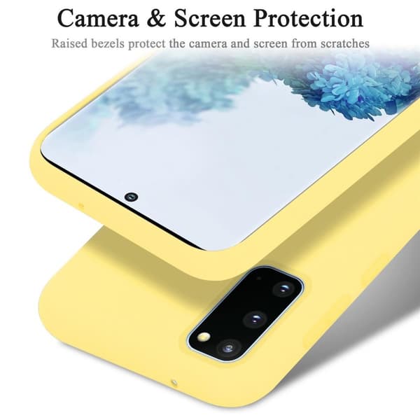 Deksel til Samsung Galaxy S20 Silikondeksel TPU Case Cover