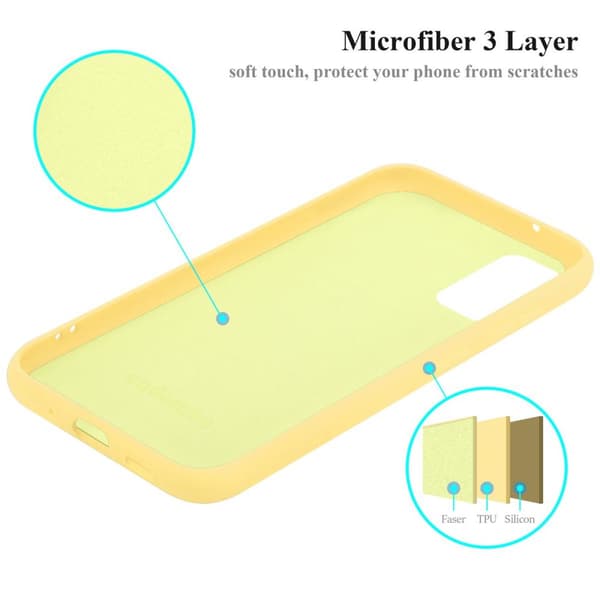 Deksel til Samsung Galaxy S20 Silikondeksel TPU Case Cover