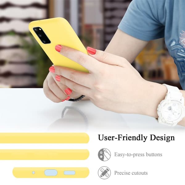 Deksel til Samsung Galaxy S20 Silikondeksel TPU Case Cover