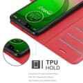 Miniatyrbillede 5 af 8: Motorola MOTO G7 PLAY Pungetui Cover Case ()