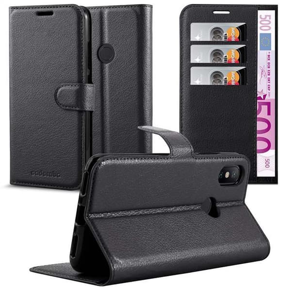 Xiaomi Mi A2 / Mi 6X Plånboksfodral Fodral Skal Case med magnetisk stängning, ståfunktion och kortplats