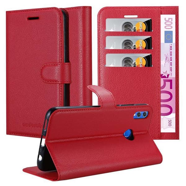 Honor 8X Pungetui Cover Case () CARMINA RØD