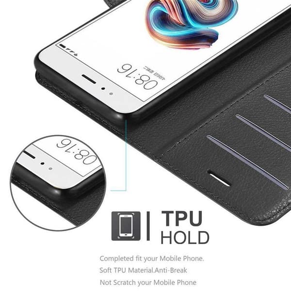 Xiaomi Mi A1 / Mi 5X Plånboksfodral Fodral Skal Case med magnetisk stängning, ståfunktion och kortplats