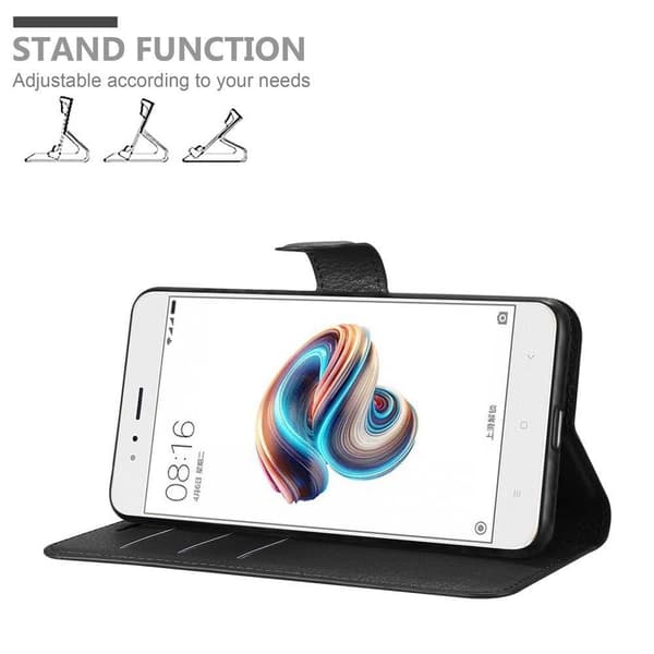 Xiaomi Mi A1 / Mi 5X Suojakotelo Lompakkokotelo Matkapuhelinkotelo Suojakuori jossa magneettisuljenta, jalusta-toiminto ja korttitasku
