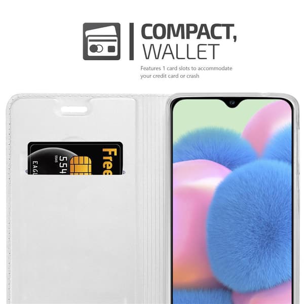 Samsung Galaxy A50 4G / A50s / A30s Skal Fodral med magnetisk stängning, ståfunktion och kortficka Mobilskydd