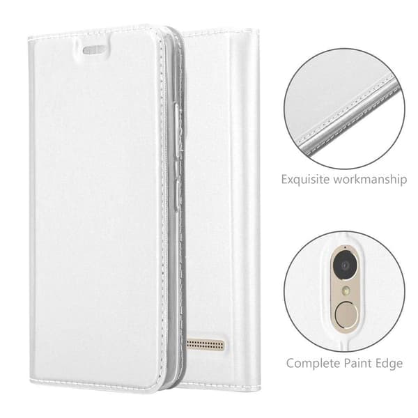 Lenovo K6 / K6 POWER Suojakotelo Suojakuori Lompakkokotelo Matkapuhelinkotelo jossa magneettisuljenta, jalusta-toiminto ja korttitasku