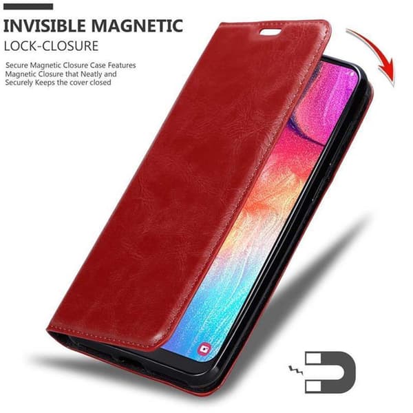Samsung Galaxy A50 4G / A50s / A30s Suojakotelo Suojakuori Lompakkokotelo Matkapuhelinkotelo jossa magneettisuljenta, jalusta-toiminto ja korttitasku